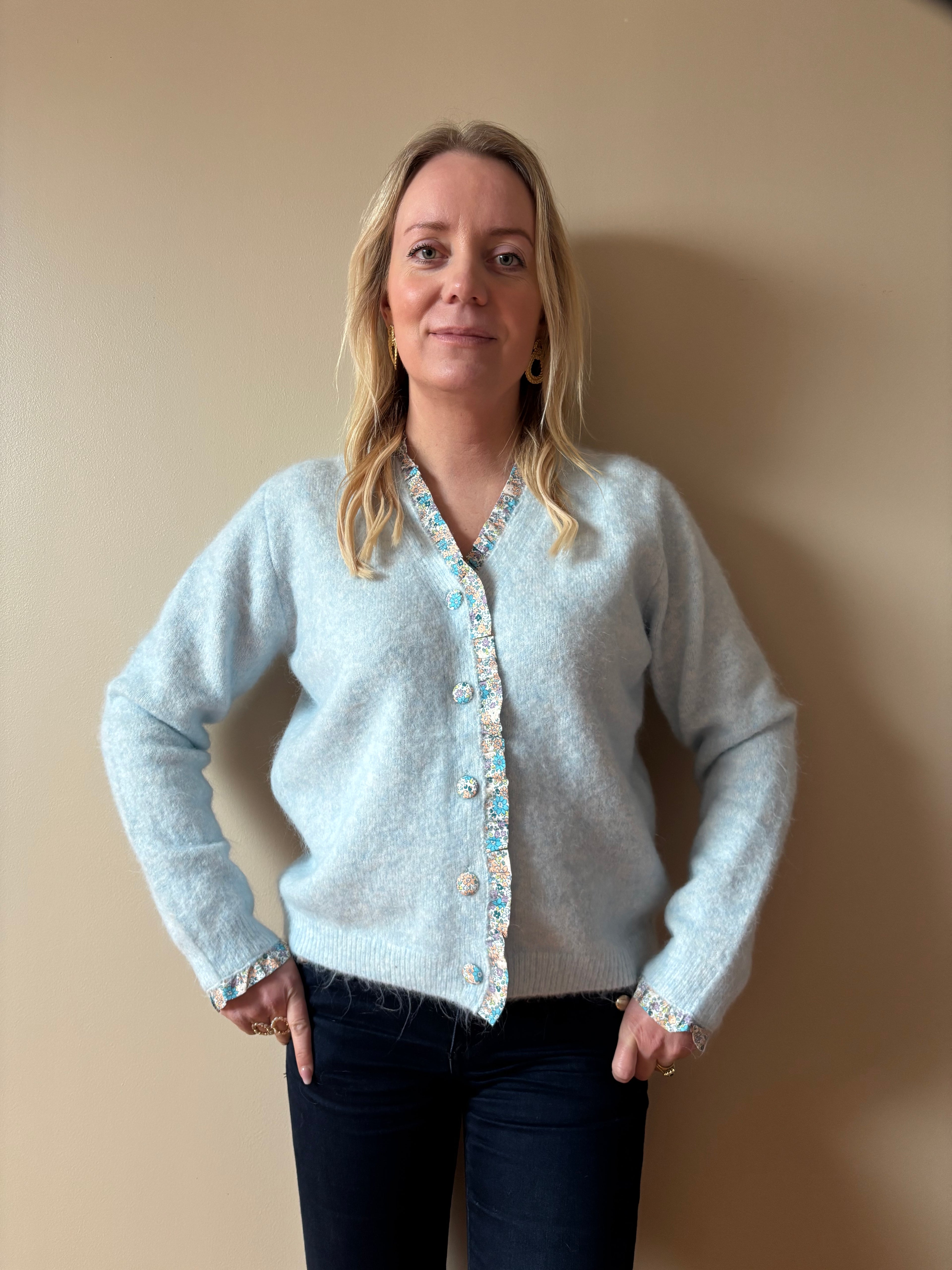 GILET OCEANE Chic et Paillettes