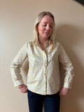 CHEMISE JAUNE CHLOE Chic et Paillettes