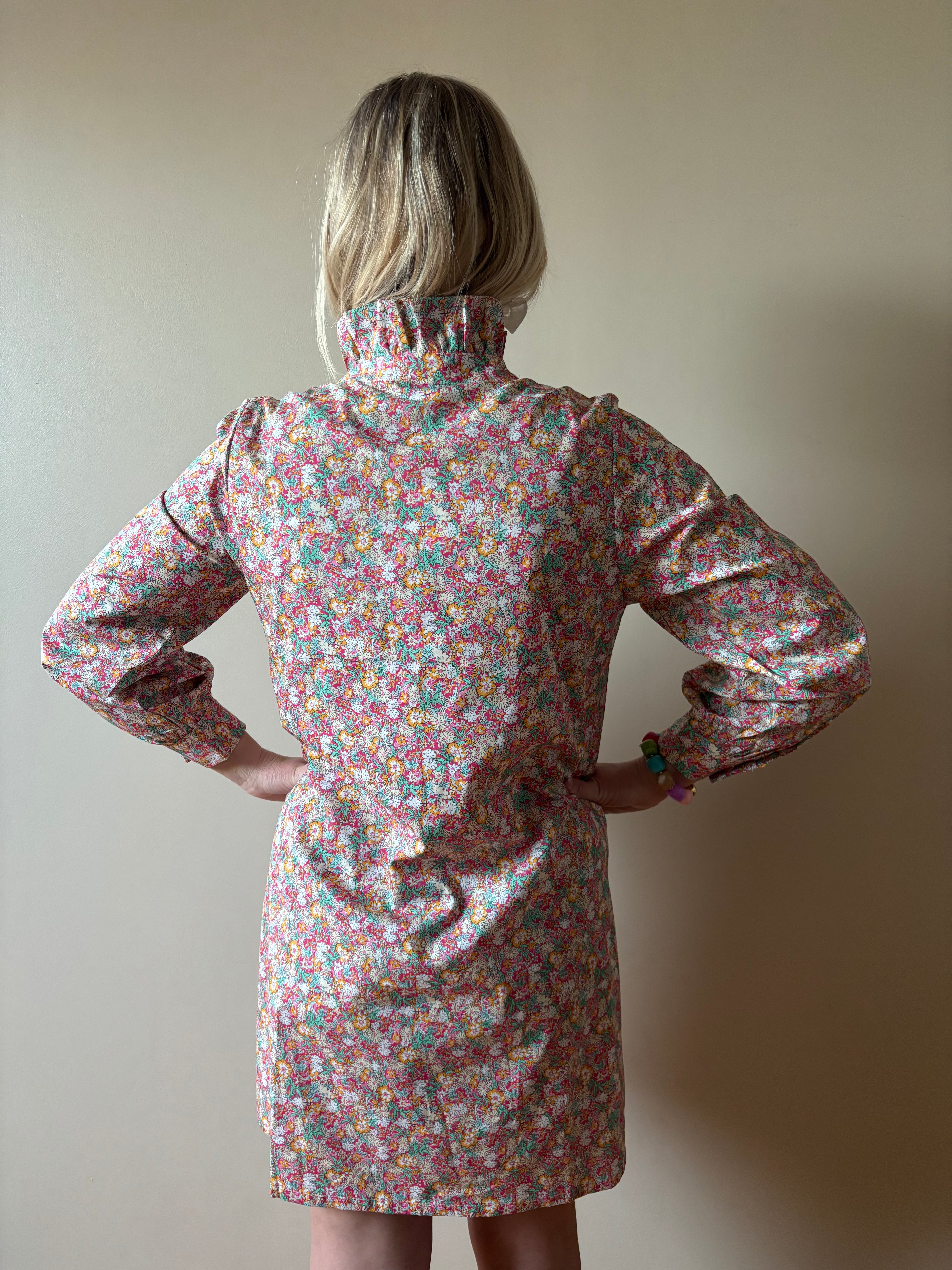 ROBE FLEURIE EUGENIE Chic et Paillettes