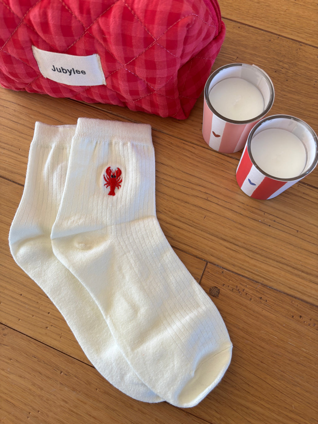 CHAUSSETTES HOMARD Chic et Paillettes