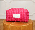 TROUSSE VICHY FUCHSIA Chic et Paillettes