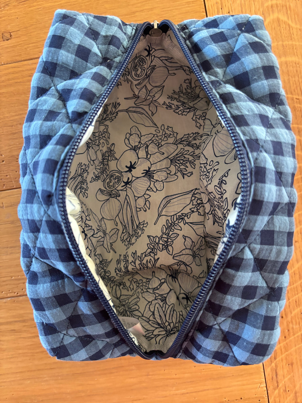 TROUSSE VICHY BLEU Chic et Paillettes