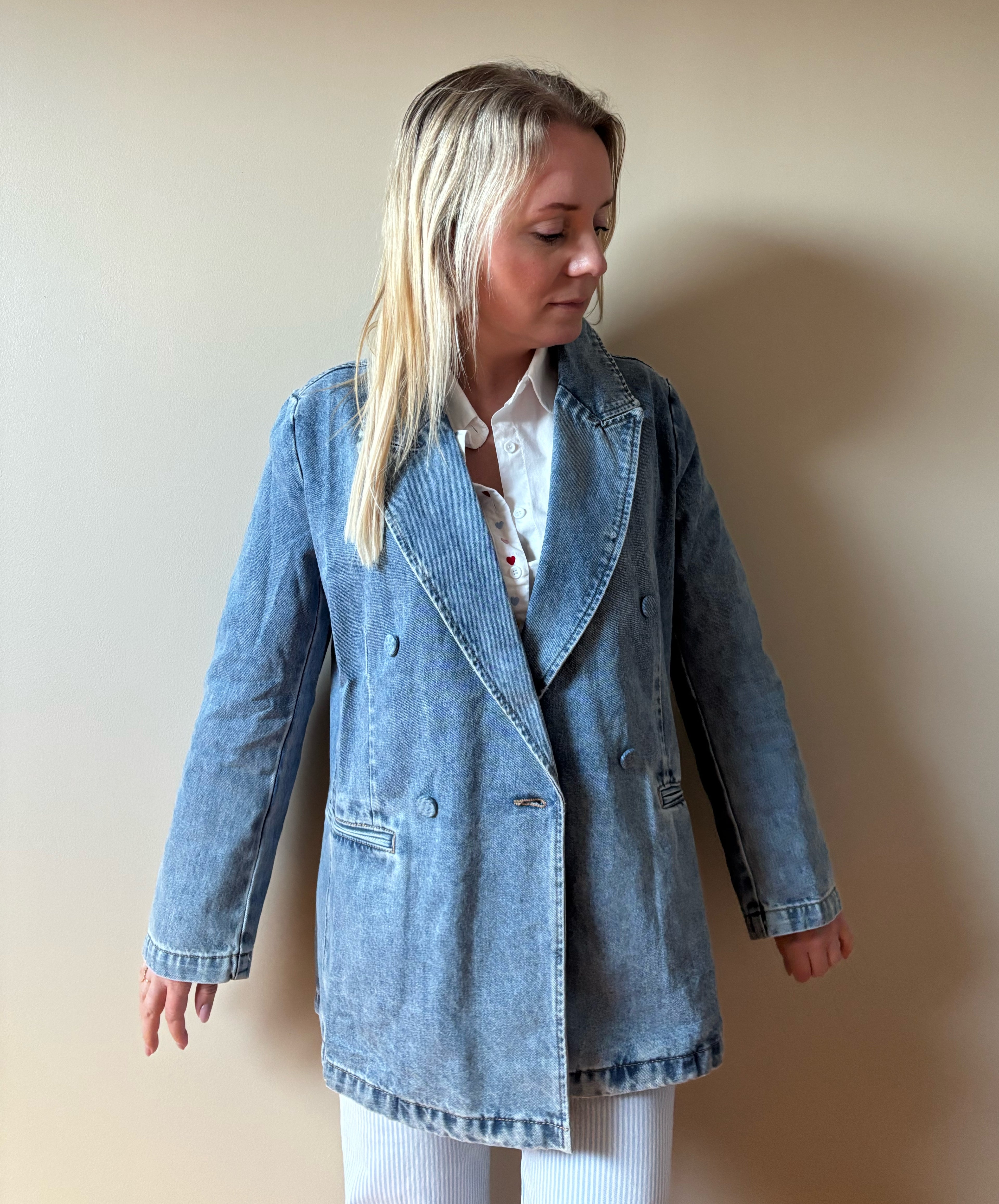 VESTE JEAN DAN Chic et Paillettes