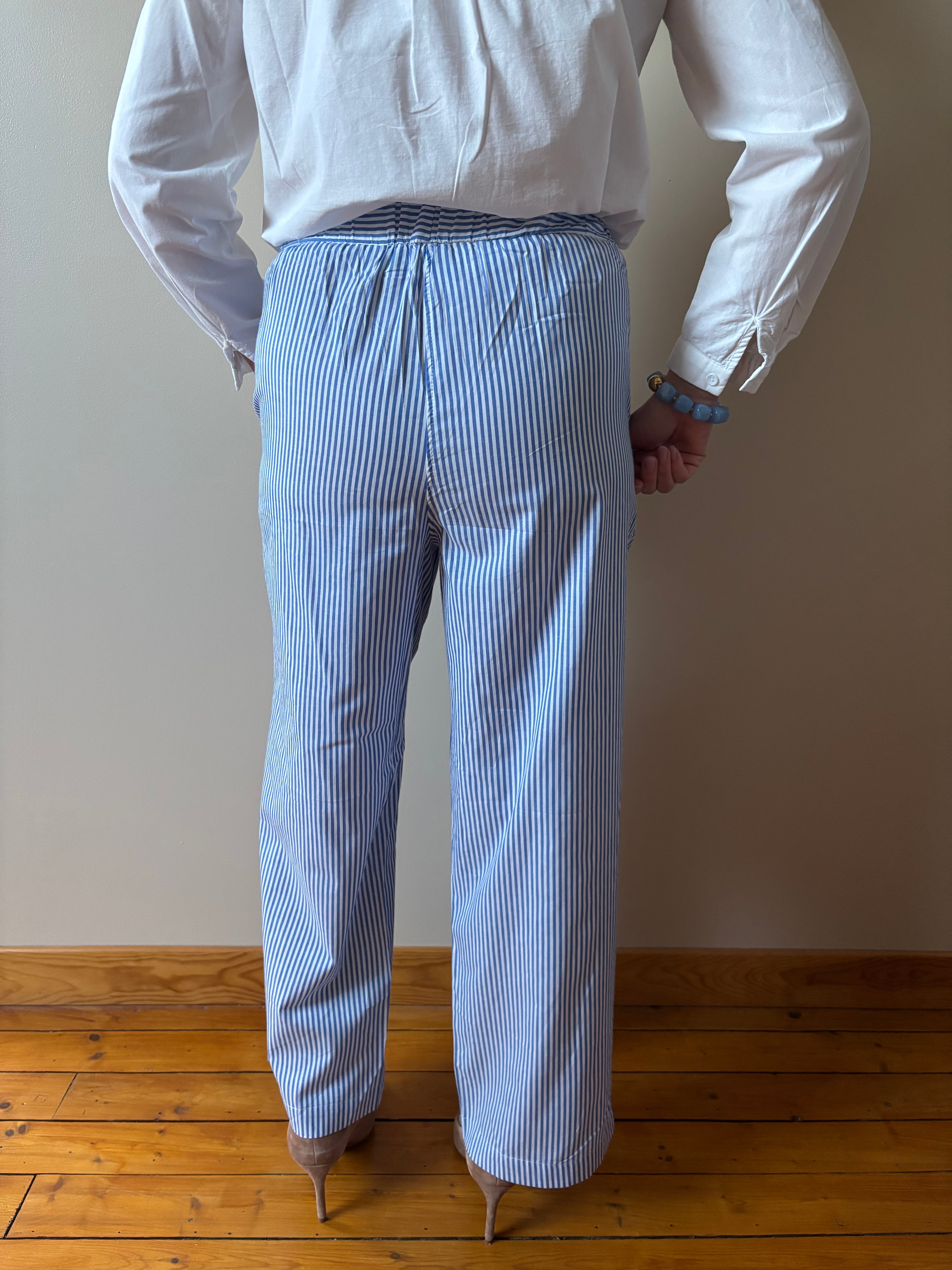 PANTALON BLEU AUGUSTE Chic et Paillettes