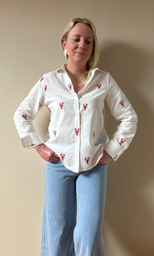 CHEMISE HOMARD Chic et Paillettes
