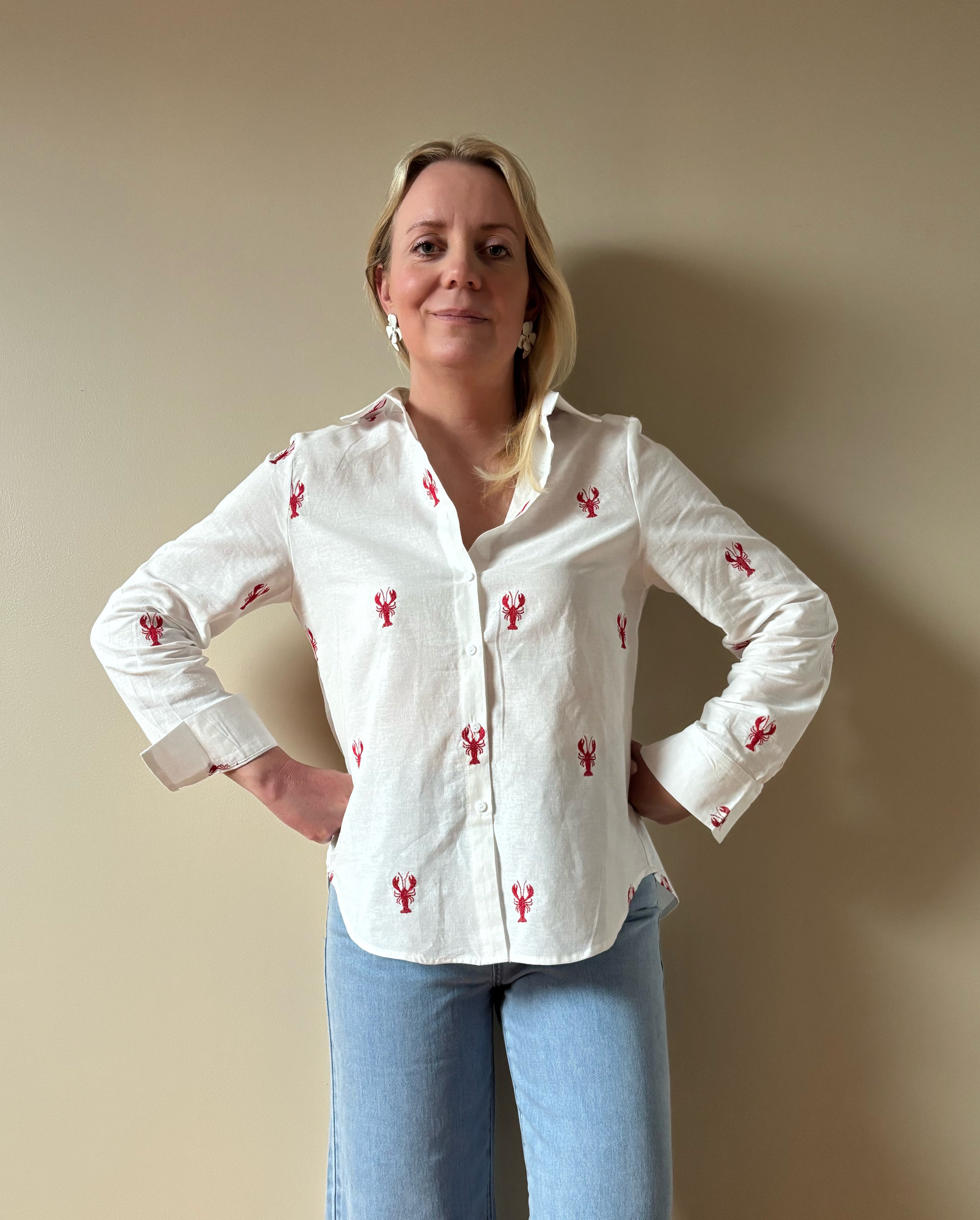 CHEMISE HOMARD Chic et Paillettes