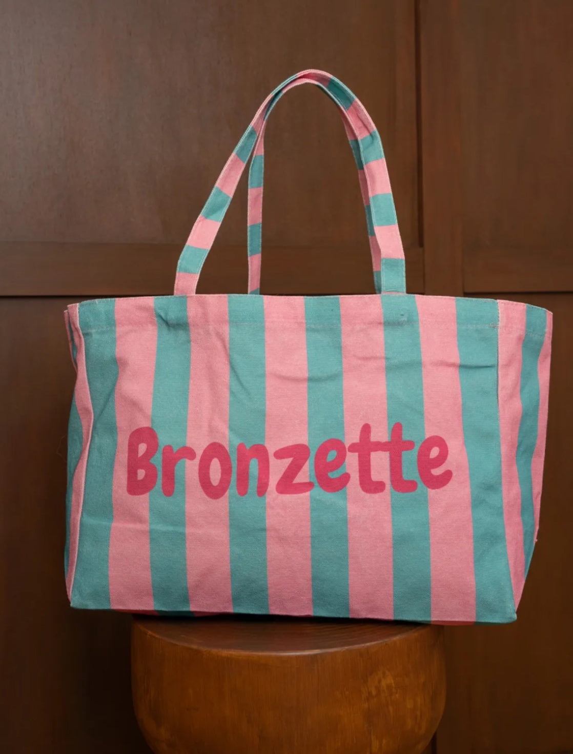 SAC TOTE BAG BRONZETTE Chic et Paillettes