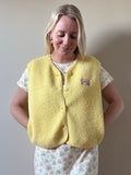 GILET JAUNE ZOE Chic et Paillettes