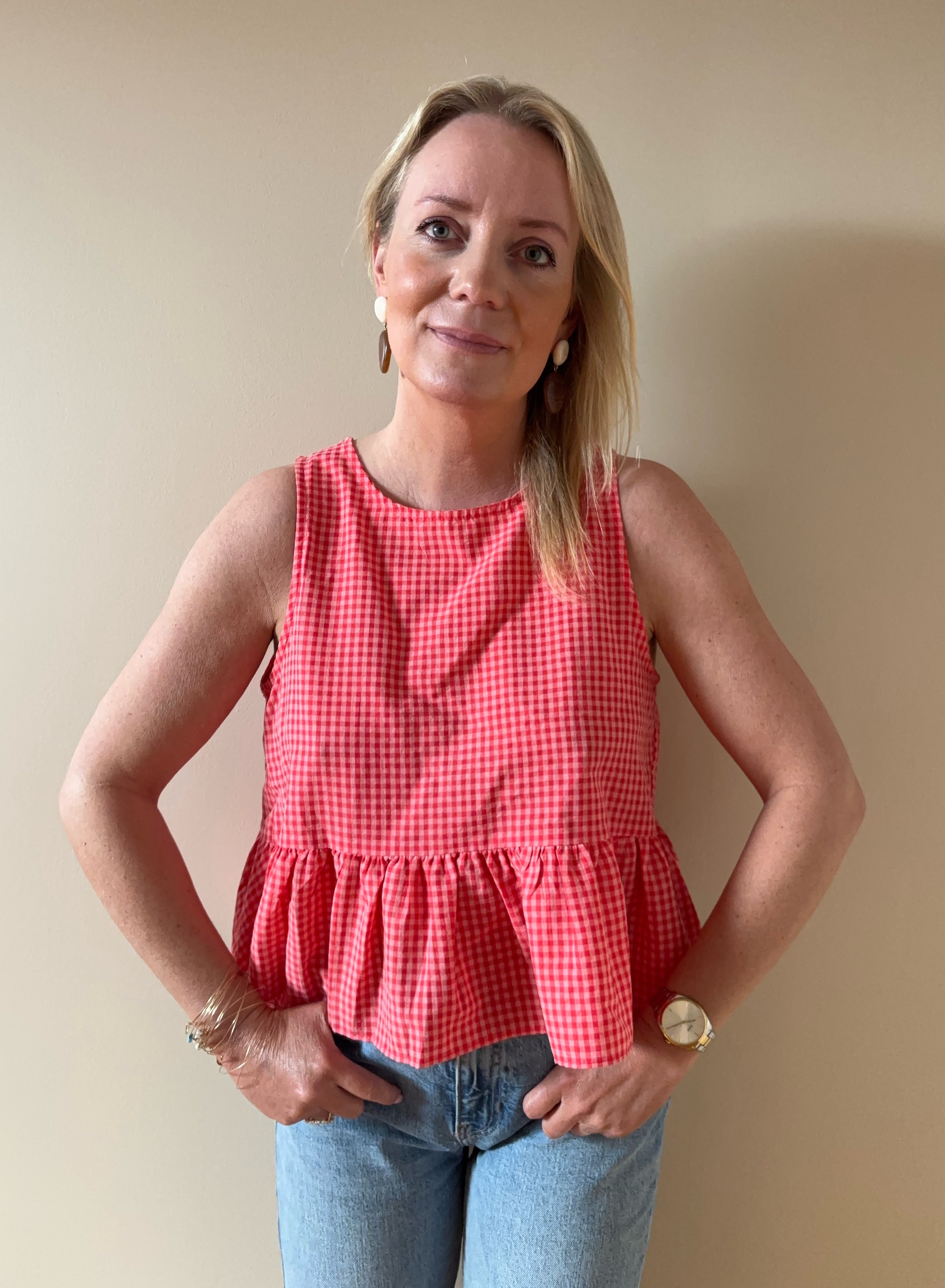 TOP JEANNE CORAIL Chic et Paillettes