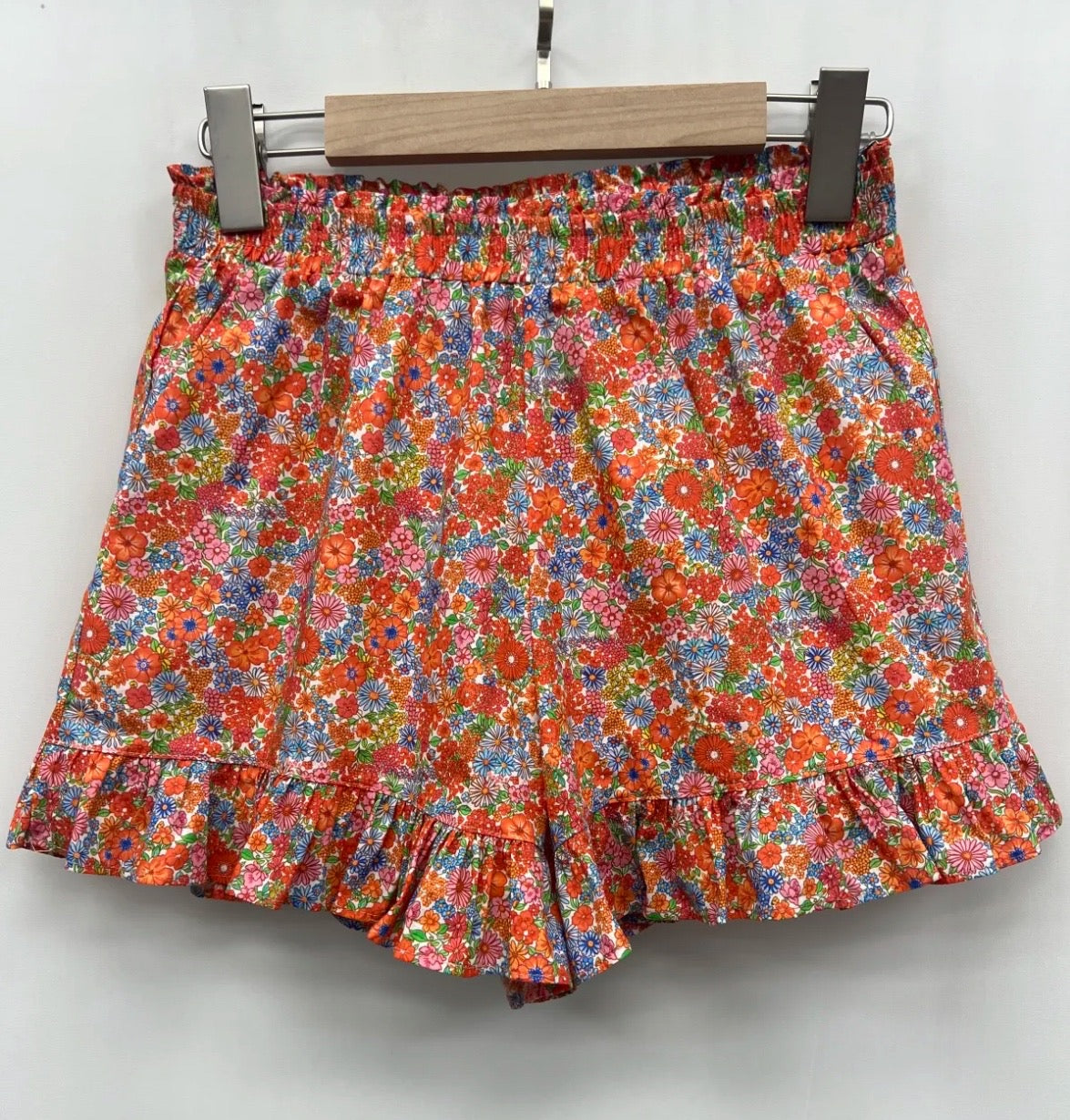 SHORT JEANNE ORANGE Chic et Paillettes